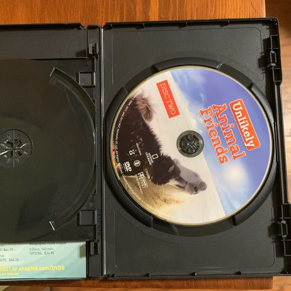 NATIONAL GEOGRAPHIC-DVD GENTLY WATCHED-UNLIKELY ANIMAL FRIENDS 2 Disk - Picture 9 of 10